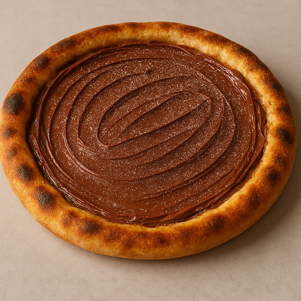 Pizza de Nutella